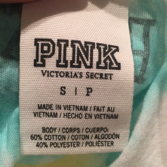 PINK brand multicolored tank - Picture 4 of 4